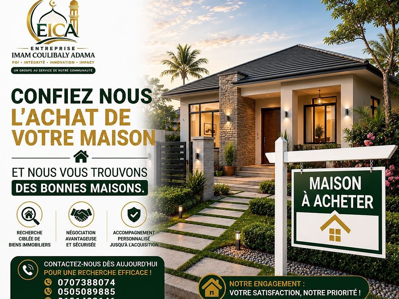 Achat de maisons